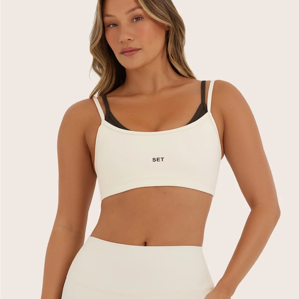 Set active Women's double layer Sports Bra
